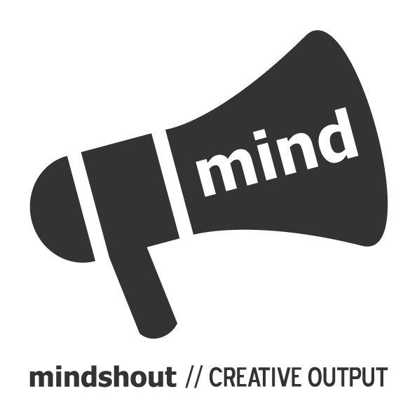 mindshout // CREATIVE MEDIA Logo